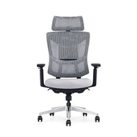 HKM-660051 Ergonomic Mesh Office Chair with Adjustable Armrests for Home and Executive Use