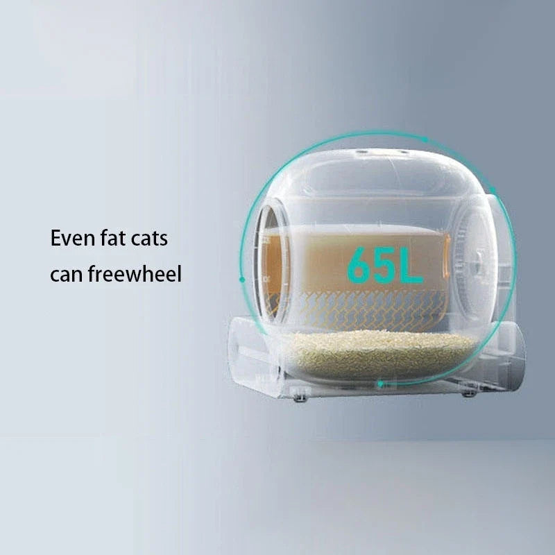 HKM-660051 Large Self-Cleaning Cat Litter Box with Intelligent Control and Easy Clean Features