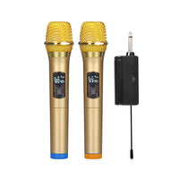 HKM-660115 Handheld Capacitor Microphone Set for Home Audio and Stage Use