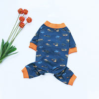 HKM-6601277 Casual Cotton Clothes for Small Dogs - Four-Legged Style, Various Sizes Available