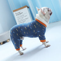 HKM-6601277 Casual Cotton Clothes for Small Dogs - Four-Legged Style, Various Sizes Available