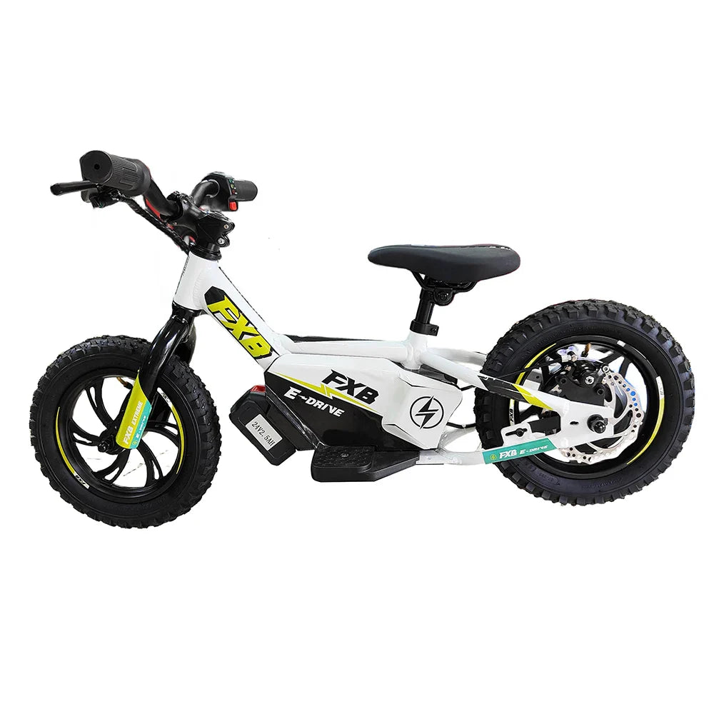 HKM-660179 12 inch Electric Dirt Bike with 250W Motor and Aluminum Alloy Frame for Kids