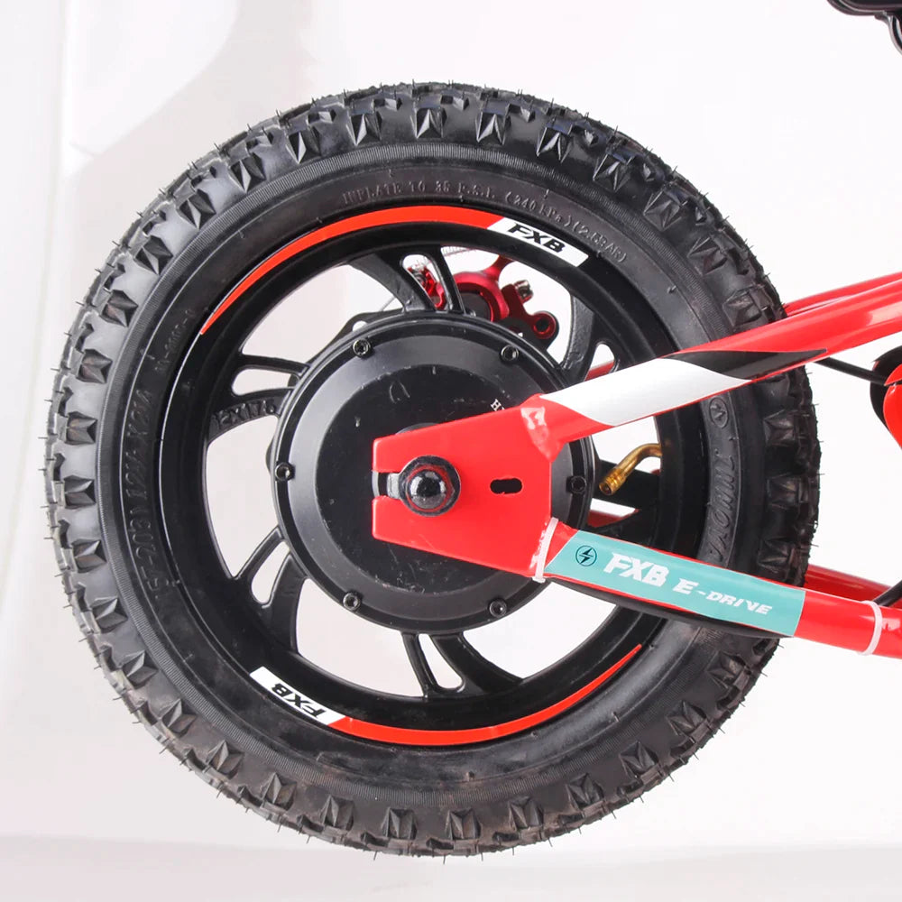 HKM-660179 12 inch Electric Dirt Bike with 250W Motor and Aluminum Alloy Frame for Kids