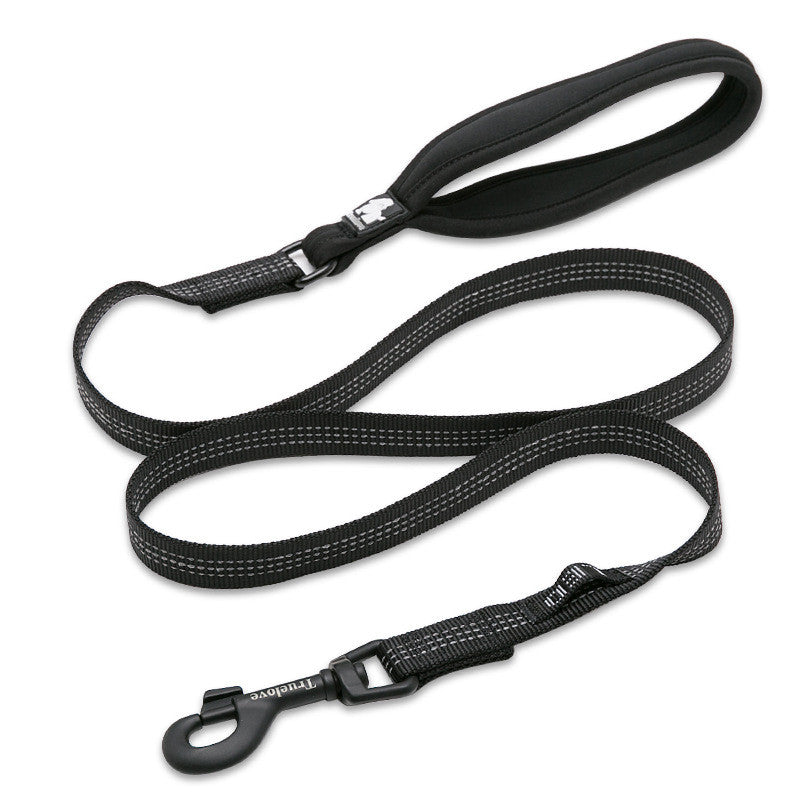 HKM-6602685 Reflective Outdoor Dog Traction Belt - Soft Diving Material, Multiple Sizes Available
