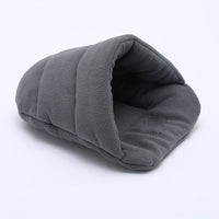 HKM-6602941 Cute Cat Sleeping Bag for Small Pets - Teddy, Guinea Pig, and Hamster - Four Seasons Nest in Various Colors