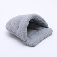 HKM-6602941 Cute Cat Sleeping Bag for Small Pets - Teddy, Guinea Pig, and Hamster - Four Seasons Nest in Various Colors