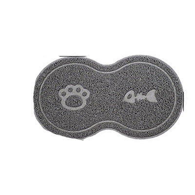 HKM-6603069 Ceramic Cat and Dog High Bowl with Bamboo Frame - Shallow Mouth Design for Comfort