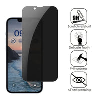 HKM-660307 Anti-Peeping Tempered Glass Film for iPhone Models