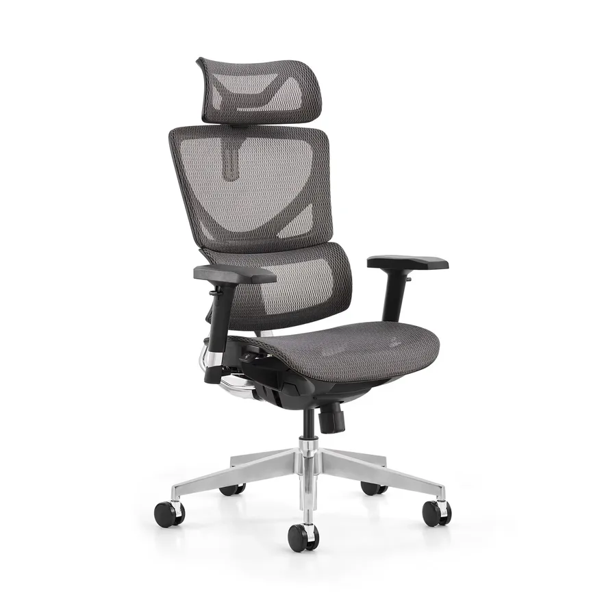 HKM-660371 Ergonomic Mesh Office Chair for Staff and Manager with Adjustable Lumbar Support