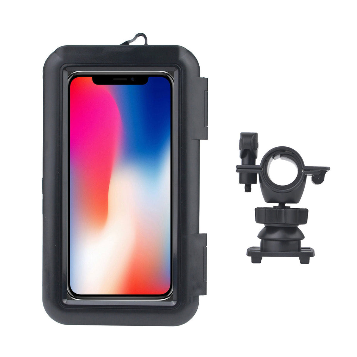 HKM-660435 Waterproof Bicycle Mobile Phone Holder for 3-6.5 Inch Devices