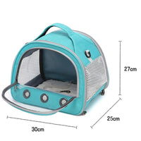 HKM-6605117 Portable Foldable Birdcage Bag for Small Pets - Parrots, Hamsters, and Pigeons - Available in Two Sizes