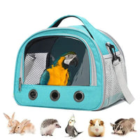 HKM-6605117 Portable Foldable Birdcage Bag for Small Pets - Parrots, Hamsters, and Pigeons - Available in Two Sizes