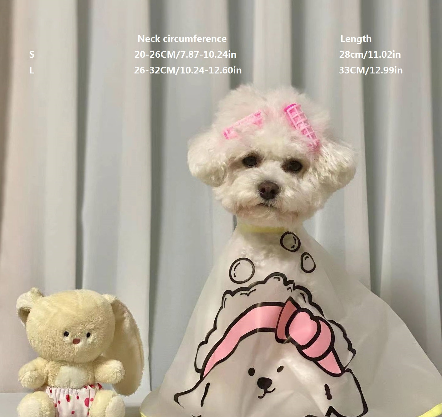 HKM-6606141 Tear Stain Removal Bath Cover for Dogs and Cats - Durable Tarpaulin Design
