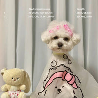 HKM-6606141 Tear Stain Removal Bath Cover for Dogs and Cats - Durable Tarpaulin Design