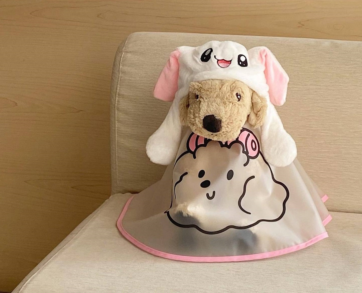 HKM-6606141 Tear Stain Removal Bath Cover for Dogs and Cats - Durable Tarpaulin Design