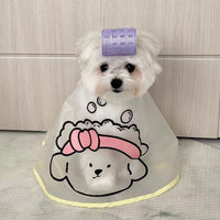 HKM-6606141 Tear Stain Removal Bath Cover for Dogs and Cats - Durable Tarpaulin Design