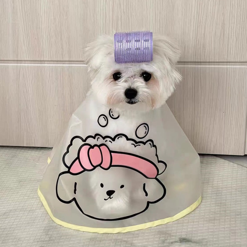 HKM-6606141 Tear Stain Removal Bath Cover for Dogs and Cats - Durable Tarpaulin Design