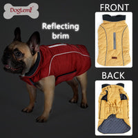 HKM-6607037 Pet Thermal Jacket Vest - Water-Resistant, Reflective, Warmth-Enhancing Design with Neck Collar