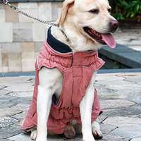 HKM-6607037 Pet Thermal Jacket Vest - Water-Resistant, Reflective, Warmth-Enhancing Design with Neck Collar
