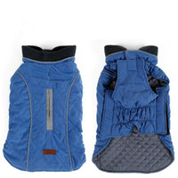 HKM-6607037 Pet Thermal Jacket Vest - Water-Resistant, Reflective, Warmth-Enhancing Design with Neck Collar