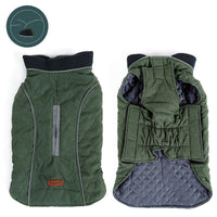 HKM-6607037 Pet Thermal Jacket Vest - Water-Resistant, Reflective, Warmth-Enhancing Design with Neck Collar