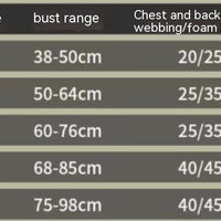 HKM-6607933 Dog Vest Harness with Explosive-Resistant Rope, Available in Army Green, Light Blue, and Light Purple
