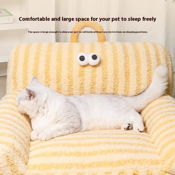 HKM-6608701 Cozy Pet Kennel Sofa Bed for Winter, Available in Multiple Colors and Sizes
