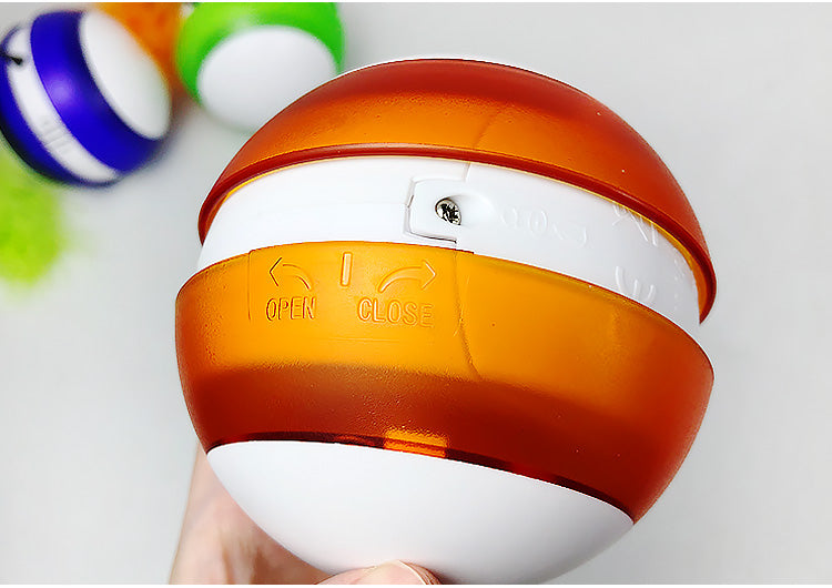 HKM-6609469 Luminous Tumbler Voice Indoor Cat Toy with Badminton Features and Two Modes