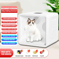 HKM-661011 Ultra Quiet Smart Pet Dryer Box with Temperature Control and Fast Drying for Cats and Small Animals