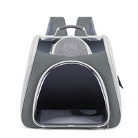 HKM-6610877 Portable Foldable Pet Carrier Bag - Medium Capacity, Soft PU PVC, Available in Blue, Pink, Green, Gray, White