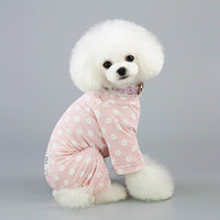 HKM-6611005 Cotton Four-Legged Dog Clothing - Sizes S to XXL with Adjustable Fit
