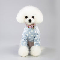HKM-6611005 Cotton Four-Legged Dog Clothing - Sizes S to XXL with Adjustable Fit