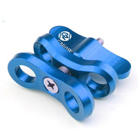HKM-661139 Diving Photography Butterfly Clip - Aluminum Alloy Metal Camera Light Ball Head Clip