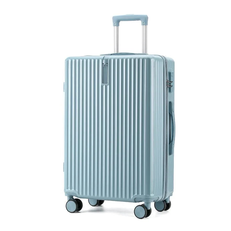 HKM-661139 Three-Piece Spinner Luggage Set with Matching Carry-On Suitcase and Travel Bag