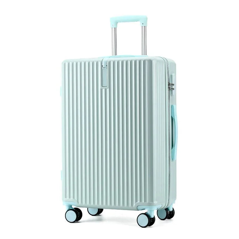 HKM-661139 Three-Piece Spinner Luggage Set with Matching Carry-On Suitcase and Travel Bag