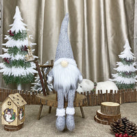 HKM-661203 Faceless Old Man Doll in Non-Woven Fabric for Christmas Decor
