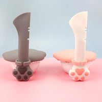 HKM-6612413 Pet Food Spoon and Lid Set - Multifunctional Wet/Dry Food Jar Opener for Cats and Dogs