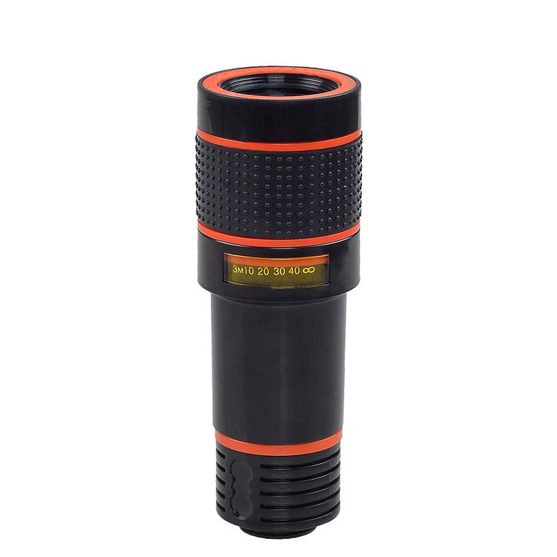HKM-661459 4-in-1 Cell Phone Lens Kit: Telephoto, Fisheye, Wide Angle, Macro