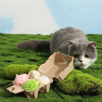 HKM-661523 Eco-friendly Carton Pack Dog Toy With Built-in Bell