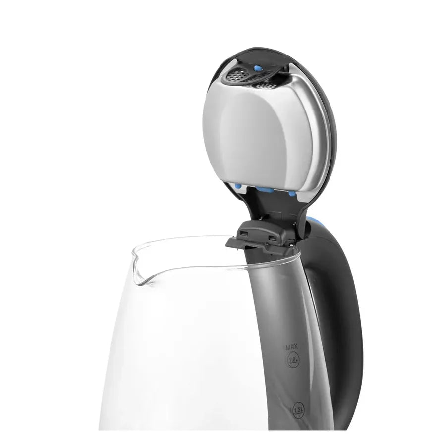 HKM-661523 High Borosilicate Glass Electric Kettle with Temperature Control and Fast Heating Function