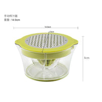 HKM-661651 Manual Hand Press Juicer for Fresh Citrus Extraction, Portable Orange Squeezer