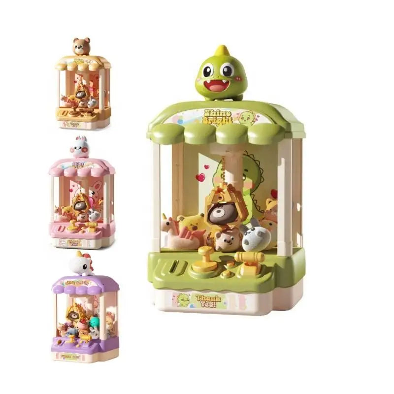 HKM-661715 Electronic Arcade Doll Catcher Machine for Kids - Educational Toy with Music and Claw Gameplay