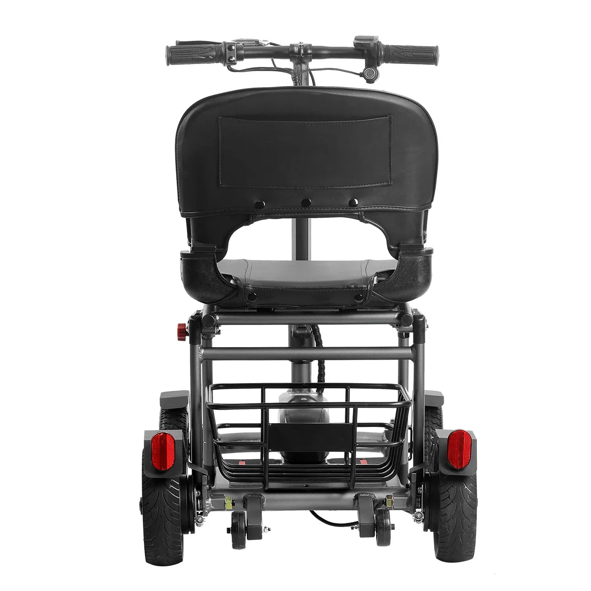 HKM-661779 Compact 36V 300W All-Terrain 4-Wheel Folding Mobility Scooter for Adults
