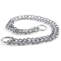 HKM-661779 Stainless Steel Dog Collar - Double Row, Durable and Stylish, 2.0*30cm & 3.0*50cm Sizes