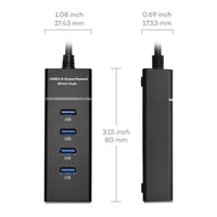 HKM-661779 USB Hub Splitter Multi-Port Expansion – 3.0 High-Speed One to Four Interface Adapter