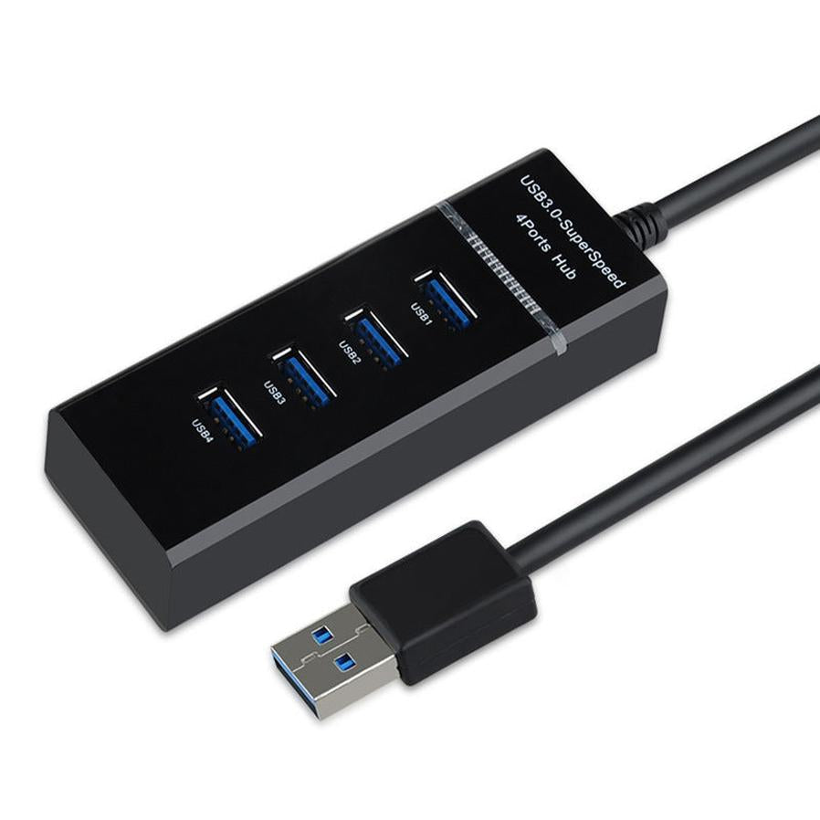 HKM-661779 USB Hub Splitter Multi-Port Expansion – 3.0 High-Speed One to Four Interface Adapter