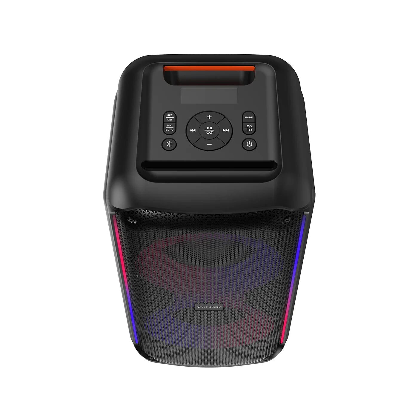 HKM-661907 Portable 60W Karaoke Speaker with LED Light, Super Bass, TWS, and 13000mAh Battery for Party Use