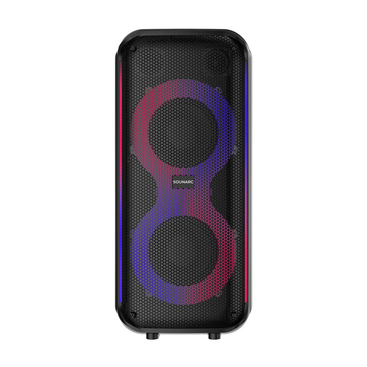 HKM-661907 Portable 60W Karaoke Speaker with LED Light, Super Bass, TWS, and 13000mAh Battery for Party Use