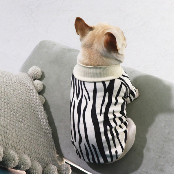 HKM-6619453 Cozy Double-Fleece Sweater for Small Dogs - Autumn and Winter Styles in Beige, Pink, Royal Blue