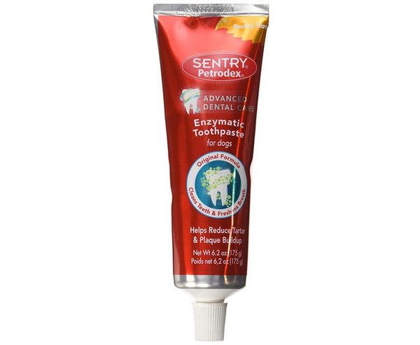 HKM-661971 Enzymatic Dog Toothpaste with Chicken Flavor for Plaque Removal and Fresh Breath, 6.2 oz